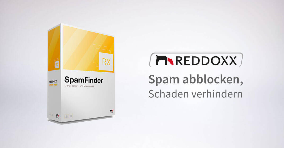 REDDOXX blockt den Spam ab, bevor er Schaden verursachen kann