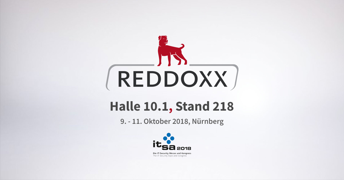 REDDOXX auf der IT-SA 2018 in Nürnberg