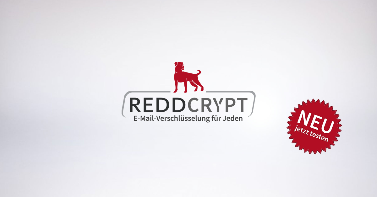 E-Mail Verschlüsseln für Jeden – Mit REDDCRYPT E-Mails jetzt ganz einfach verschlüsseln