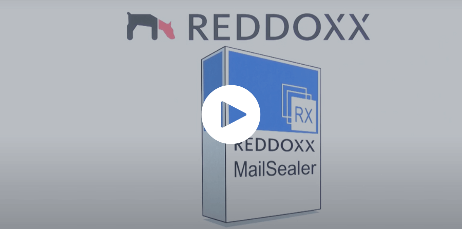 REDDOXX MailSealer - digitale Signatur und E-Mail-Verschlüsselung