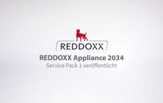 REDDOXX Appliance 2034 Service Pack 1 veröffentlicht
